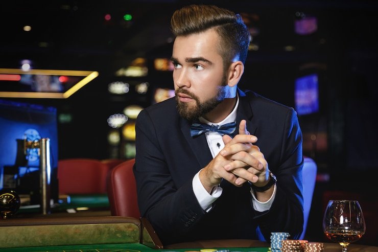 Layar tabel kasino langsung dalam aplikasi babe88 menampilkan blackjack, roulette, dan baccarat